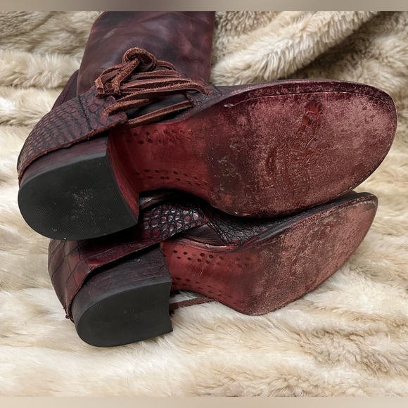 Freebird Castle size 9 Wine color - Picture 5 of 6